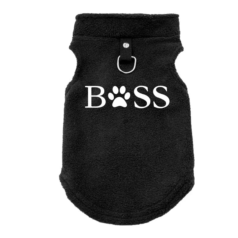 Snooze Doggy Black / S Novelty Dog fleece For Small Dogs