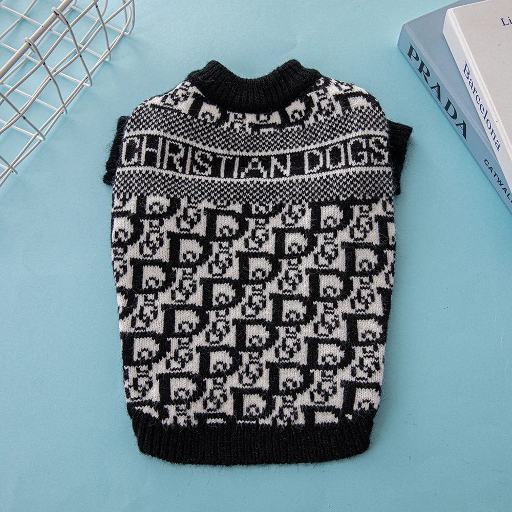 Snooze Doggy Black / XXL Novelty Designer Inspired Christian Dog Jumper