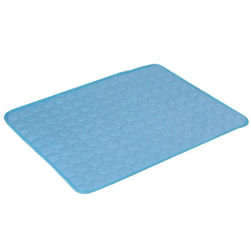 Snooze Doggy Blue / XS 40x30cm / CHINA Dog Cooling Mat Summer Pet Cold Bed Extra Large For Small Big Dogs Pet Accessories Cat Durable Blanket Sofa Cat Ice Pad Blanket