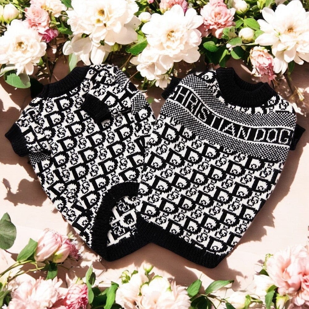 Snooze Doggy Novelty Designer Inspired Christian Dog Jumper For Small Dogs