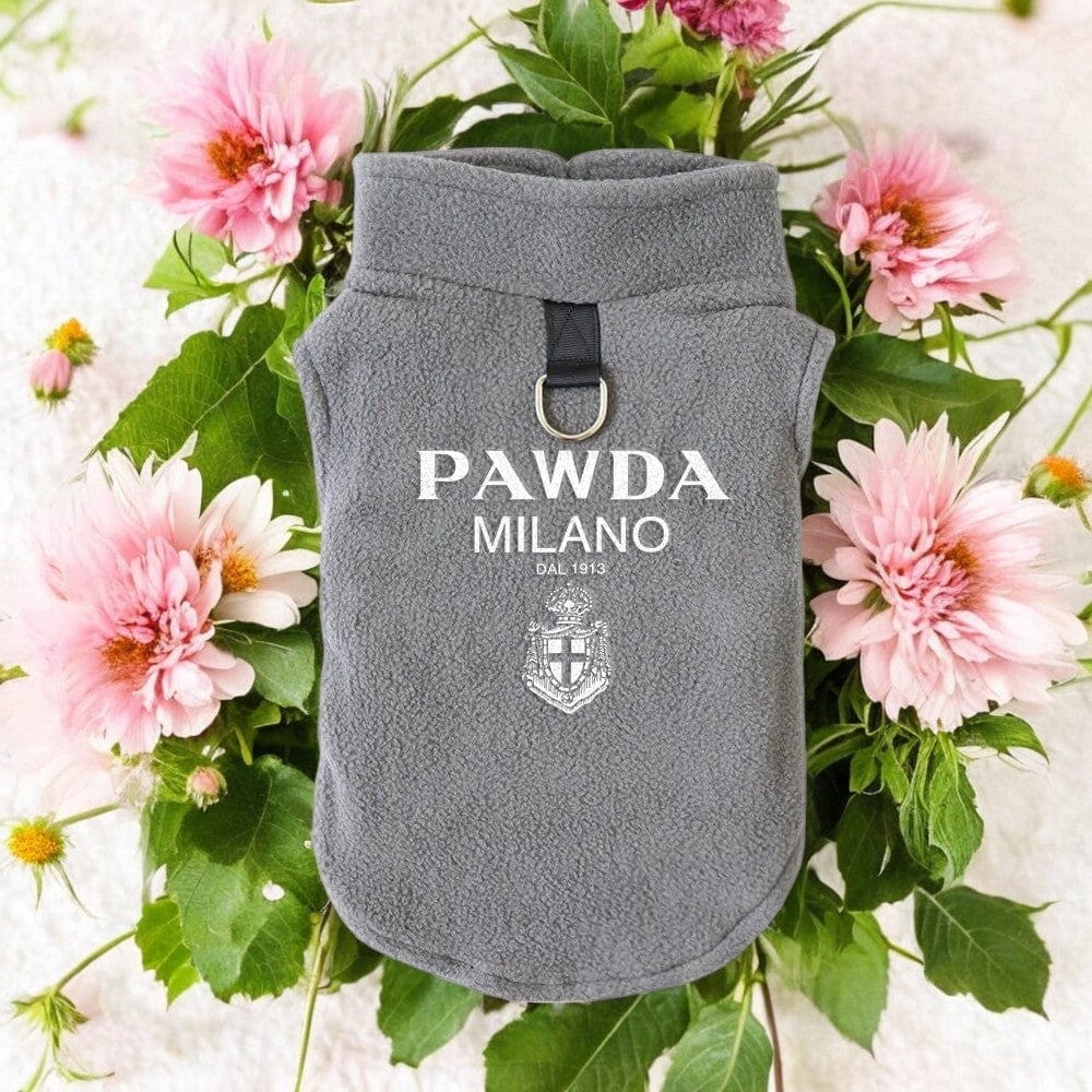 Snooze Doggy Novelty Designer Inspired Pawda Dog Fleece For Small Dogs