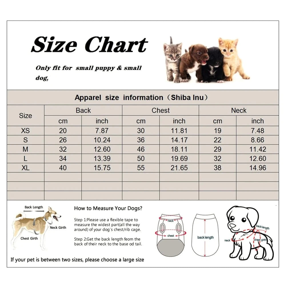 Snooze Doggy Pet Cats Dogs Warm Zipper Traction Hole Cardigan Cotton Vest Pet Warm Clothes Dogs Autumn Winter Clothes Cardigan For Pets