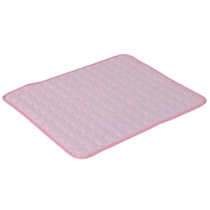 Snooze Doggy Pink / XS 40x30cm / CHINA Dog Cooling Mat Summer Pet Cold Bed Extra Large For Small Big Dogs Pet Accessories Cat Durable Blanket Sofa Cat Ice Pad Blanket
