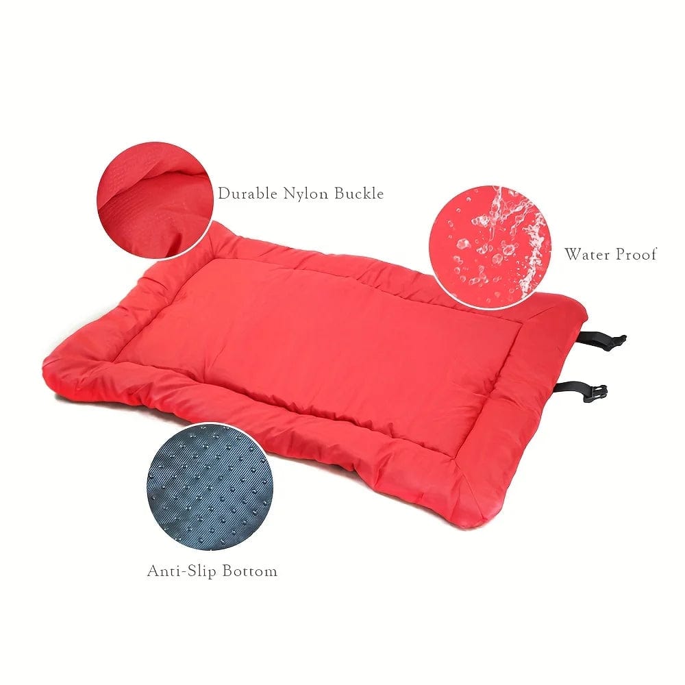 Snooze Doggy Waterproof Anti Slip Pet Bed Cushion Washable Dog Outdoor Matteress Pet Supplies