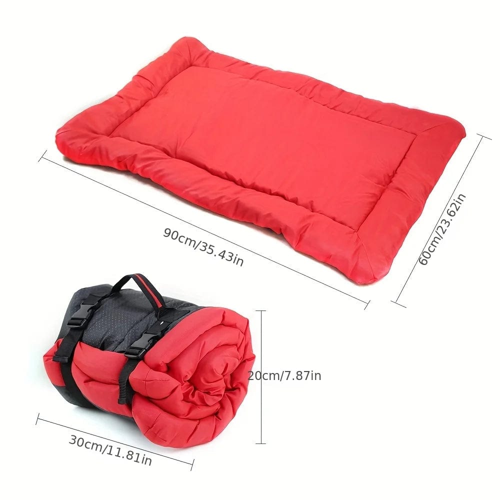 Snooze Doggy Waterproof Anti Slip Pet Bed Cushion Washable Dog Outdoor Matteress Pet Supplies