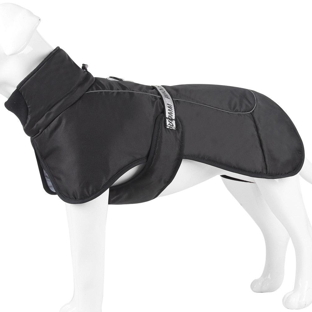 Snooze Doggy 0 Black / Small Medium Water Resistant Turtle Neck Coat