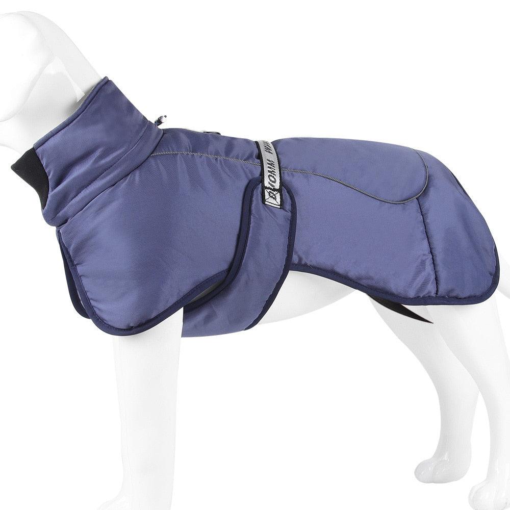 Snooze Doggy 0 Navy Blue / Small Medium Water Resistant Turtle Neck Coat