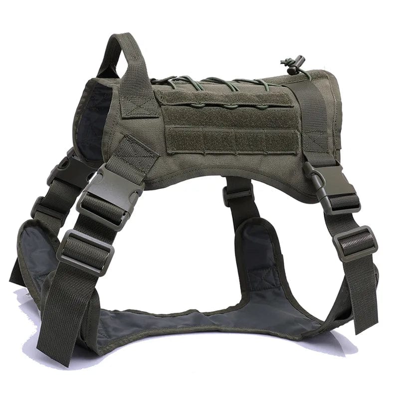Snooze Doggy Green Harness / X-Large Tactical Dog Harnesses Pet Training Vest Dog Harness And Leash Set For Small Medium Big Dogs Walking Hunting Free Shipping Items