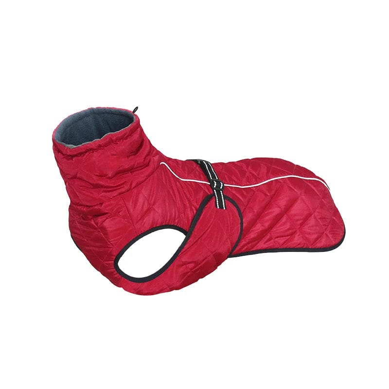 Snooze Doggy Red / L Water Resistant Dog Coat