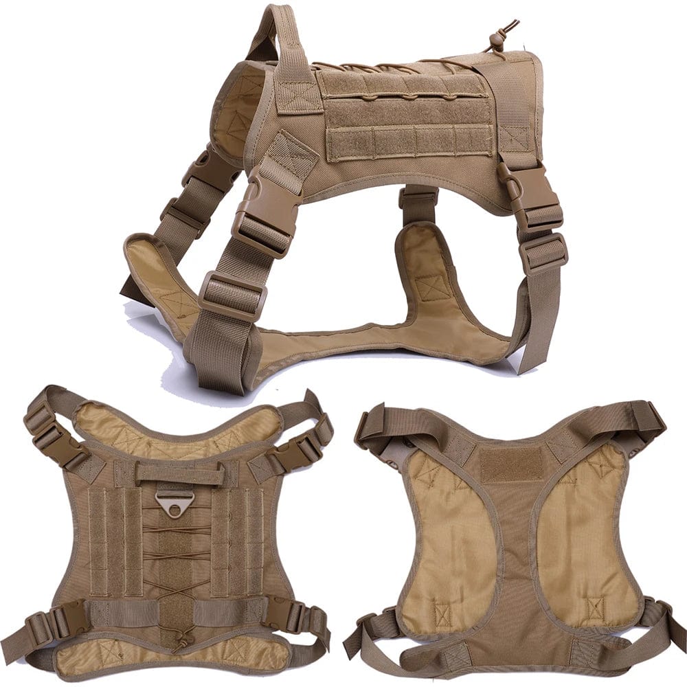 Snooze Doggy Tactical Dog Harnesses Pet Training Vest Dog Harness And Leash Set For Small Medium Big Dogs Walking Hunting Free Shipping Items